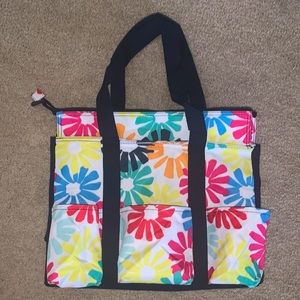 Thirty-One Zip-Top Organizing Utility Tote